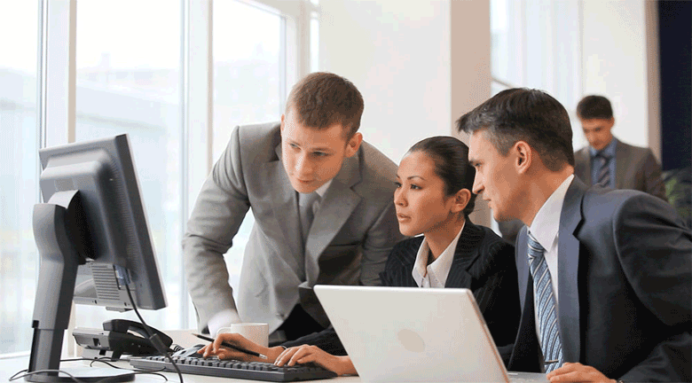 Corporate training session